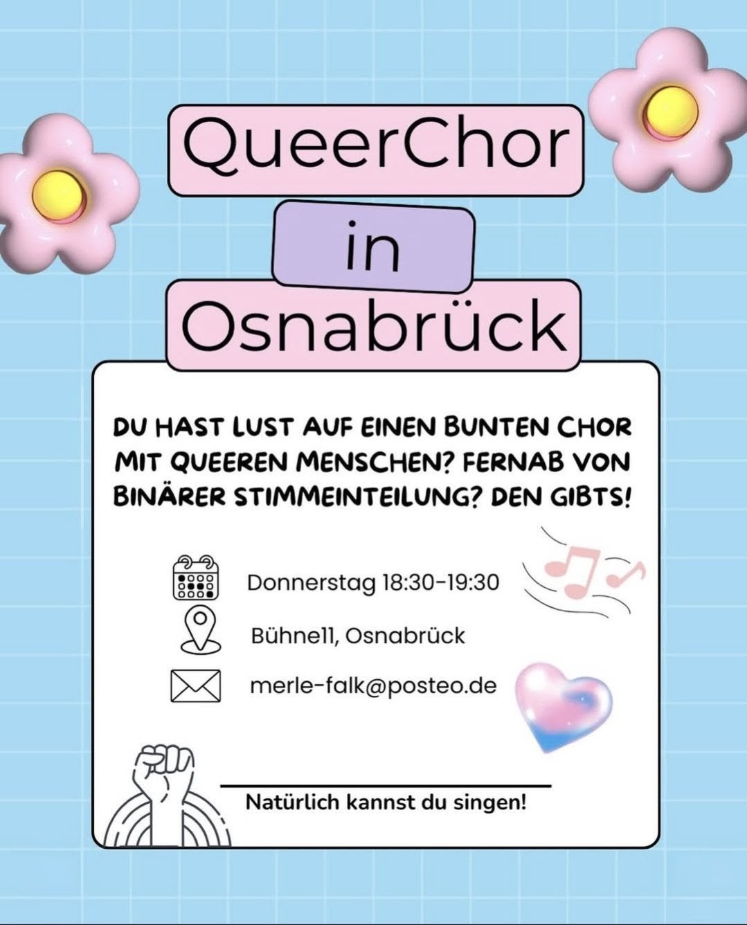 QueerChor in Osnabrück